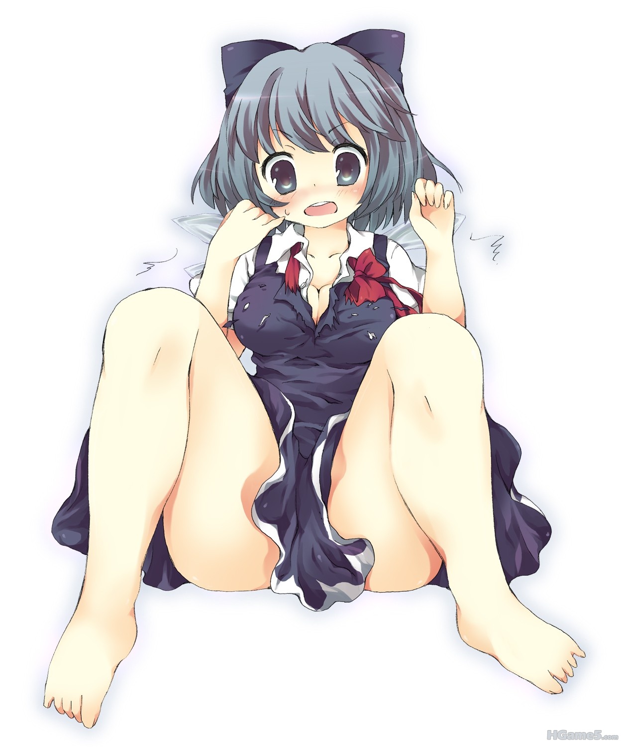 p497248_adult barefoot breasts cirno cleavage feet maki_(natoriumu) spread_legs .jpg