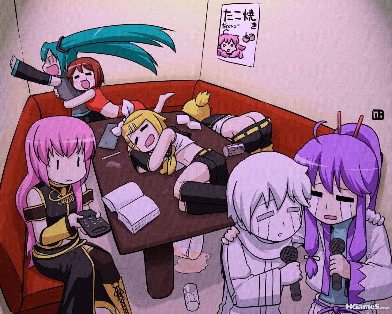 Konachan_com - 47483 hatsune_miku kagamine_len kagamine_rin kaito kamui_gakupo m.jpg