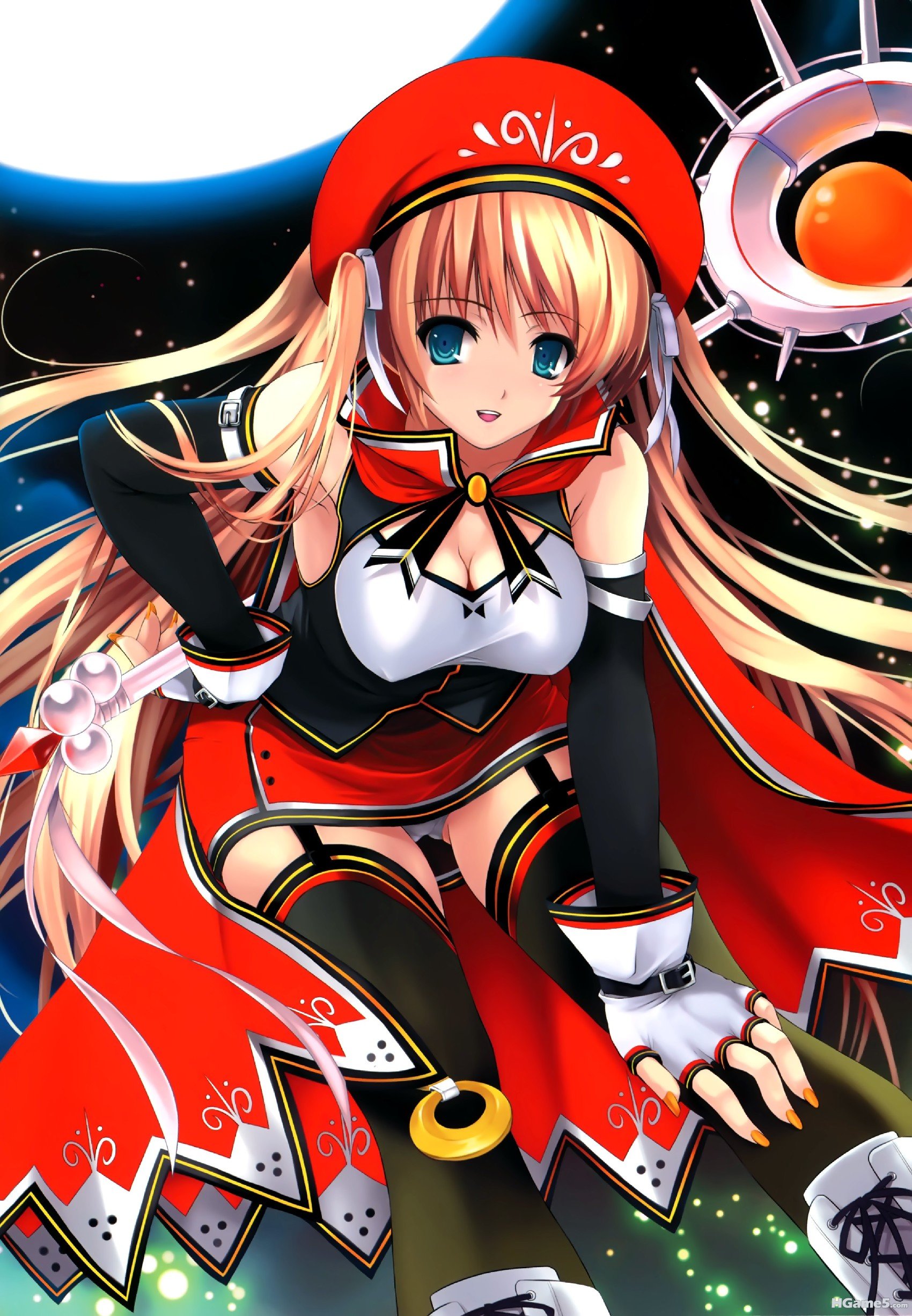 moe 119192 cleavage misaki_kurehito pantsu thighhighs.jpg