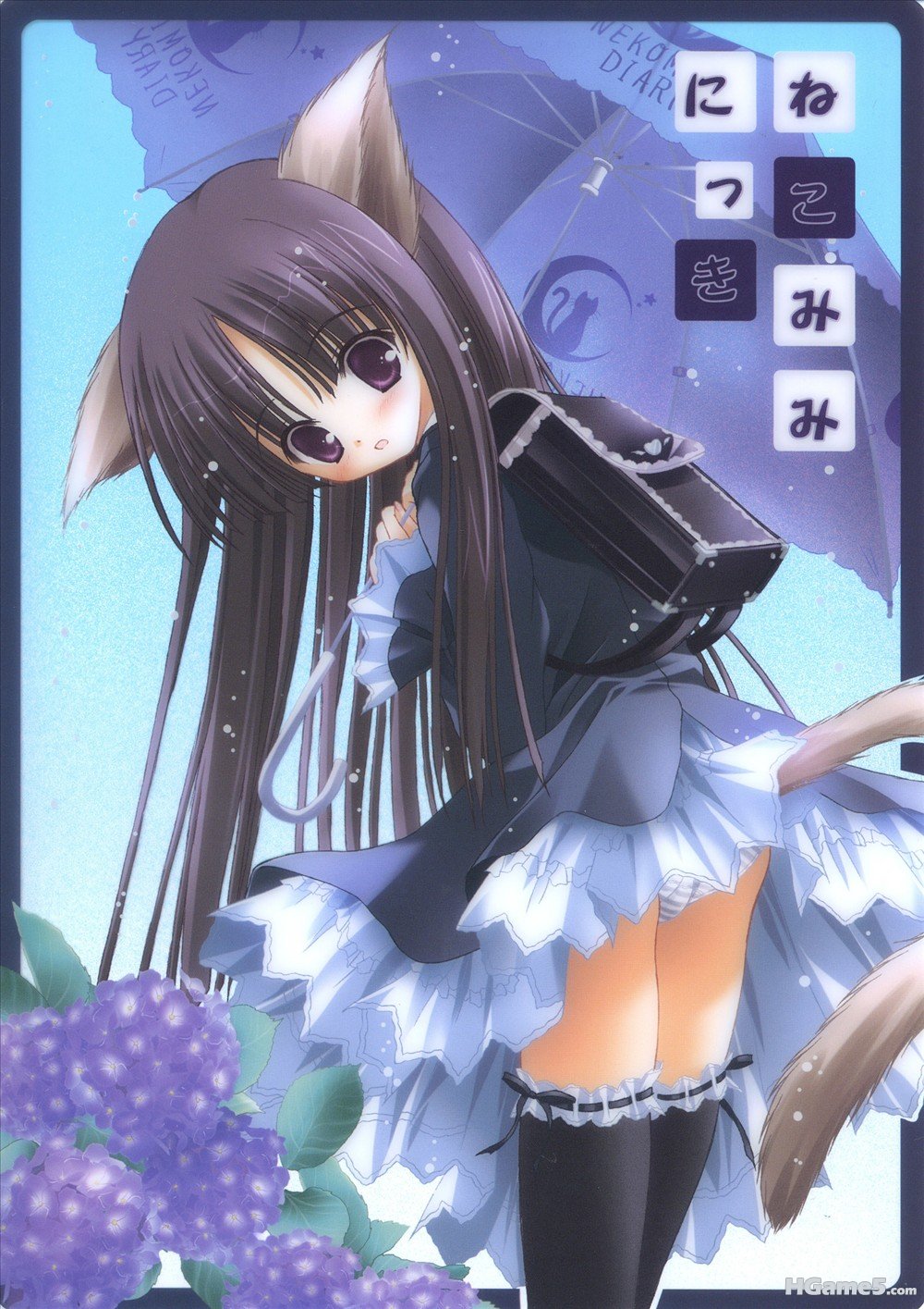 moe 15977 animal_ears lolita_fashion nekomimi pantsu shimapan tinkerbell tinkle.jpg