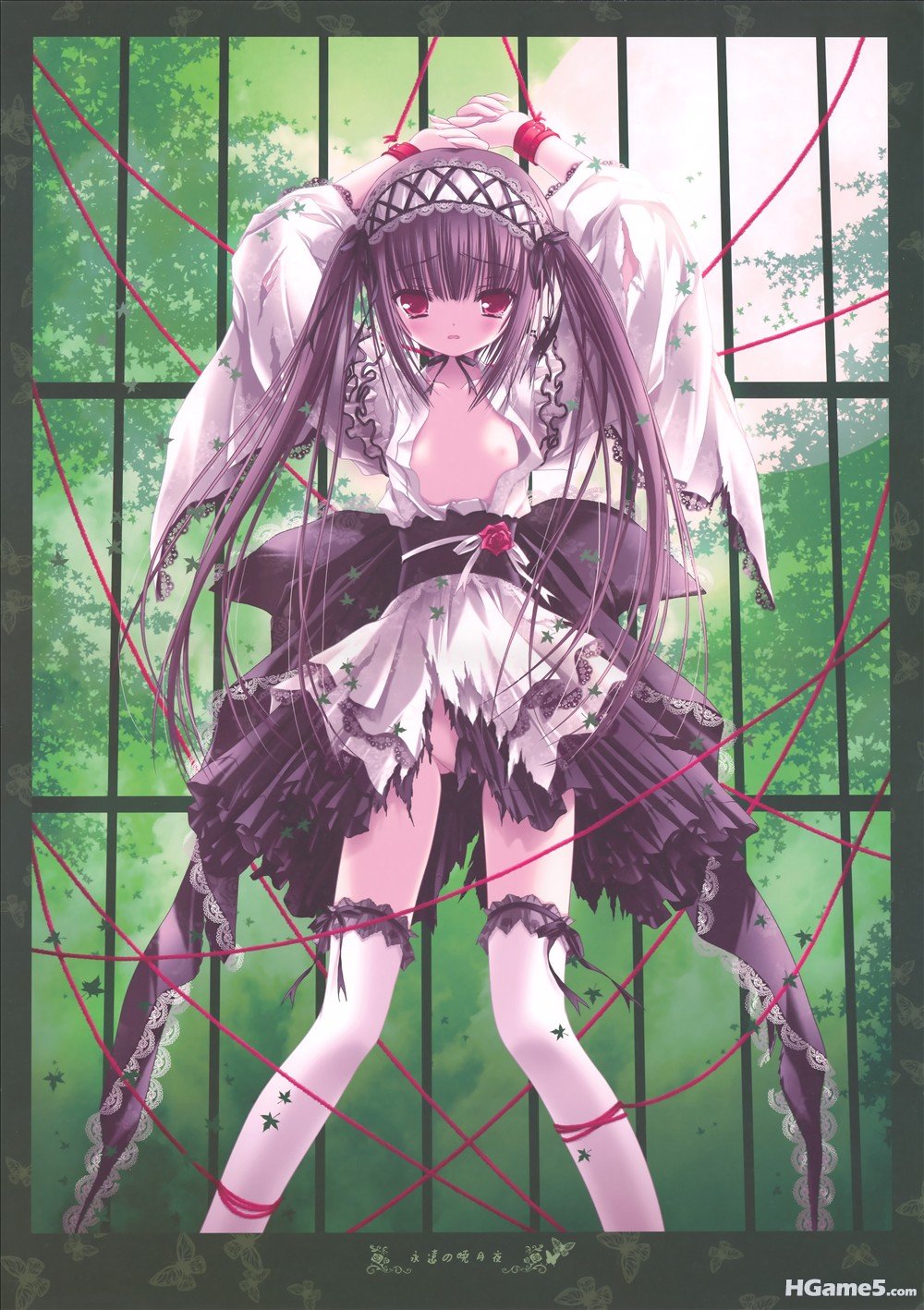 moe 16416 gothic_lolita lolita_fashion nipples no_bra nopan open_shirt tinkle to.jpg