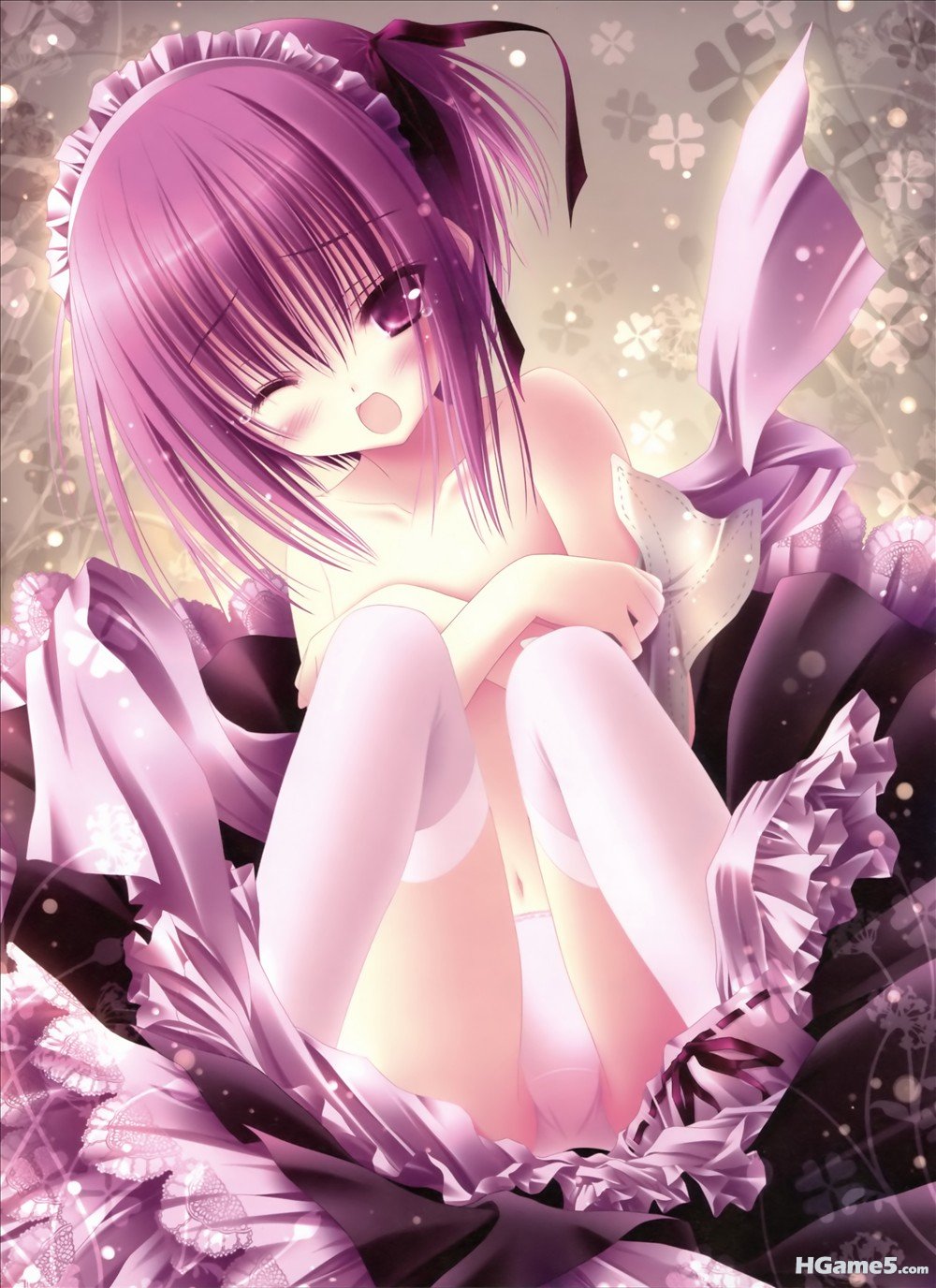 moe 160533 duplicate loli pantsu ro-kyu-bu! thighhighs tinkle topless.jpg