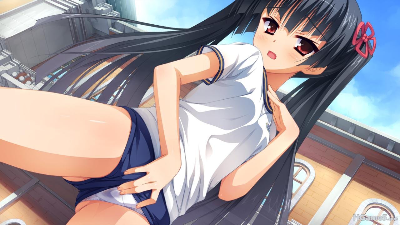 2331 black_hair blush fingering game_cg gym_uniform kobuichi masamune_shizuru no.jpg