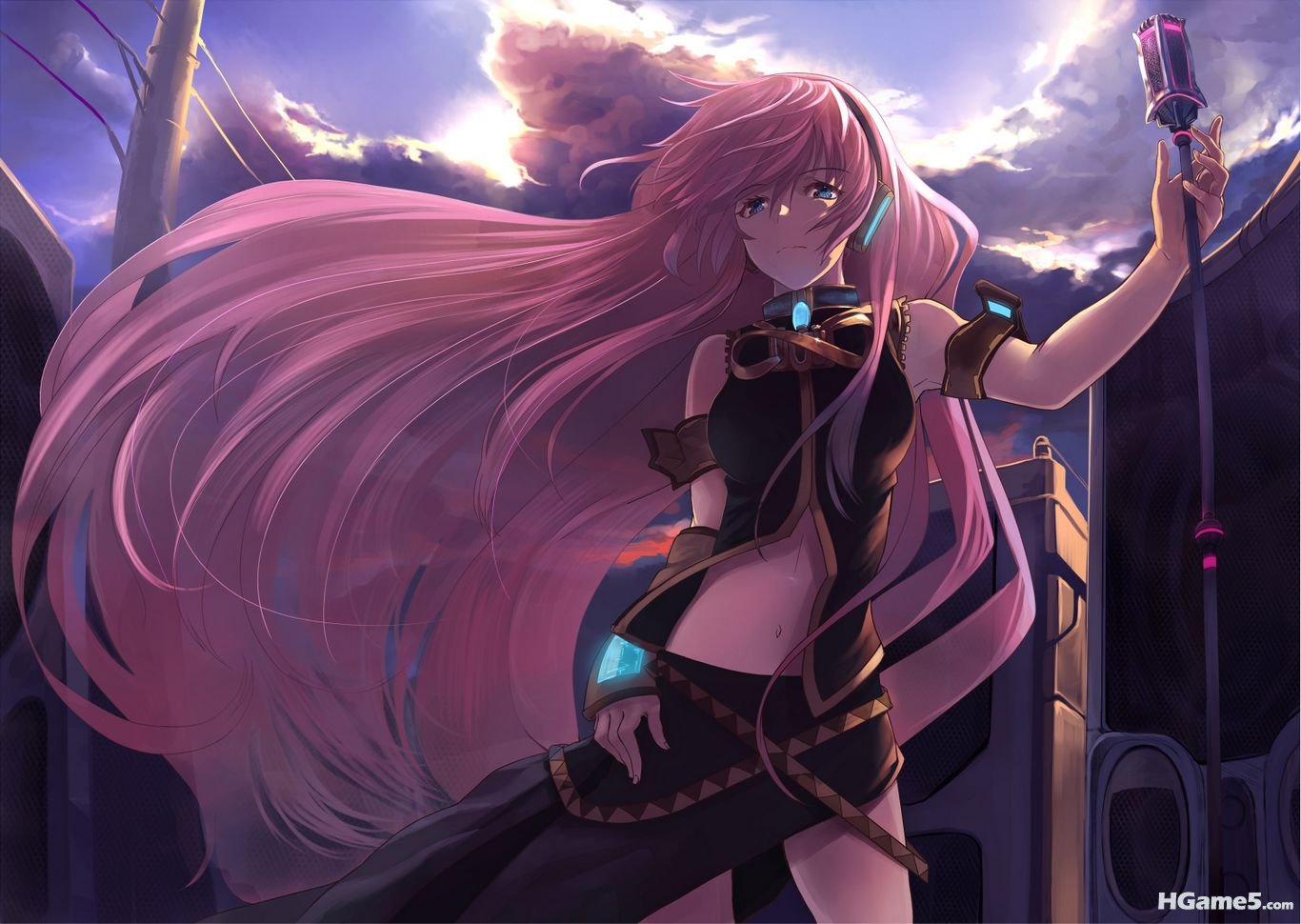 moe 144861 megurine_luka shirabi thighhighs vocaloid.jpg