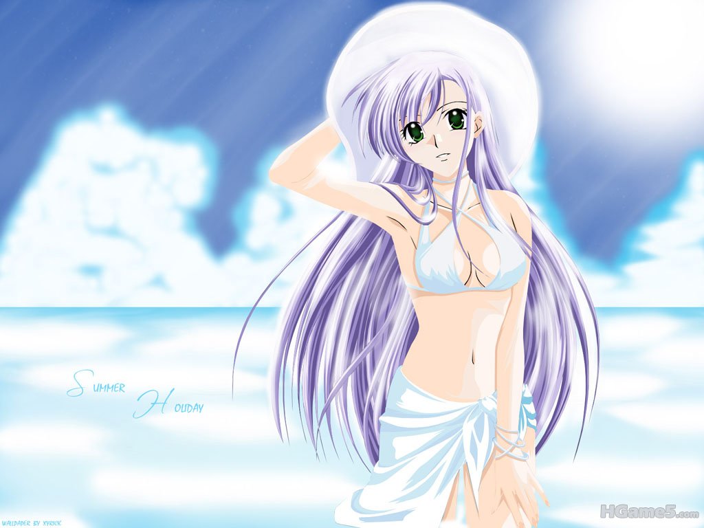 Konachan.com - 997 blue summer swimsuit yoake_mae_yori_ruri_iro_na.jpg