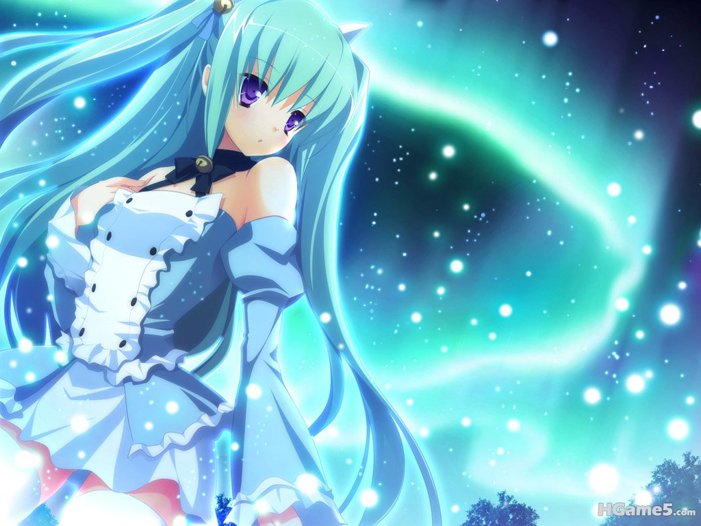 Konachan.com - 83409 blue_hair ezekiel hisatake long_hair night osananajimi_wa_d.jpg
