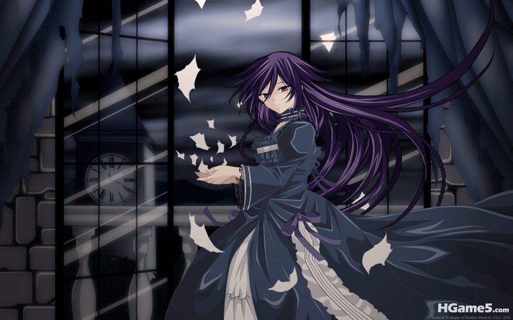 Konachan.com - 83630 alice_(pandora_hearts) dress lolita_fashion long_hair night.jpg