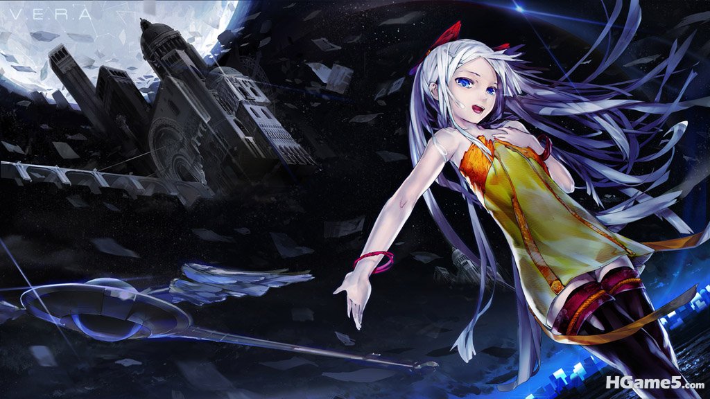 Konachan.com - 89834 blue_eyes building city dress el-zheng gray_hair long_hair .jpg