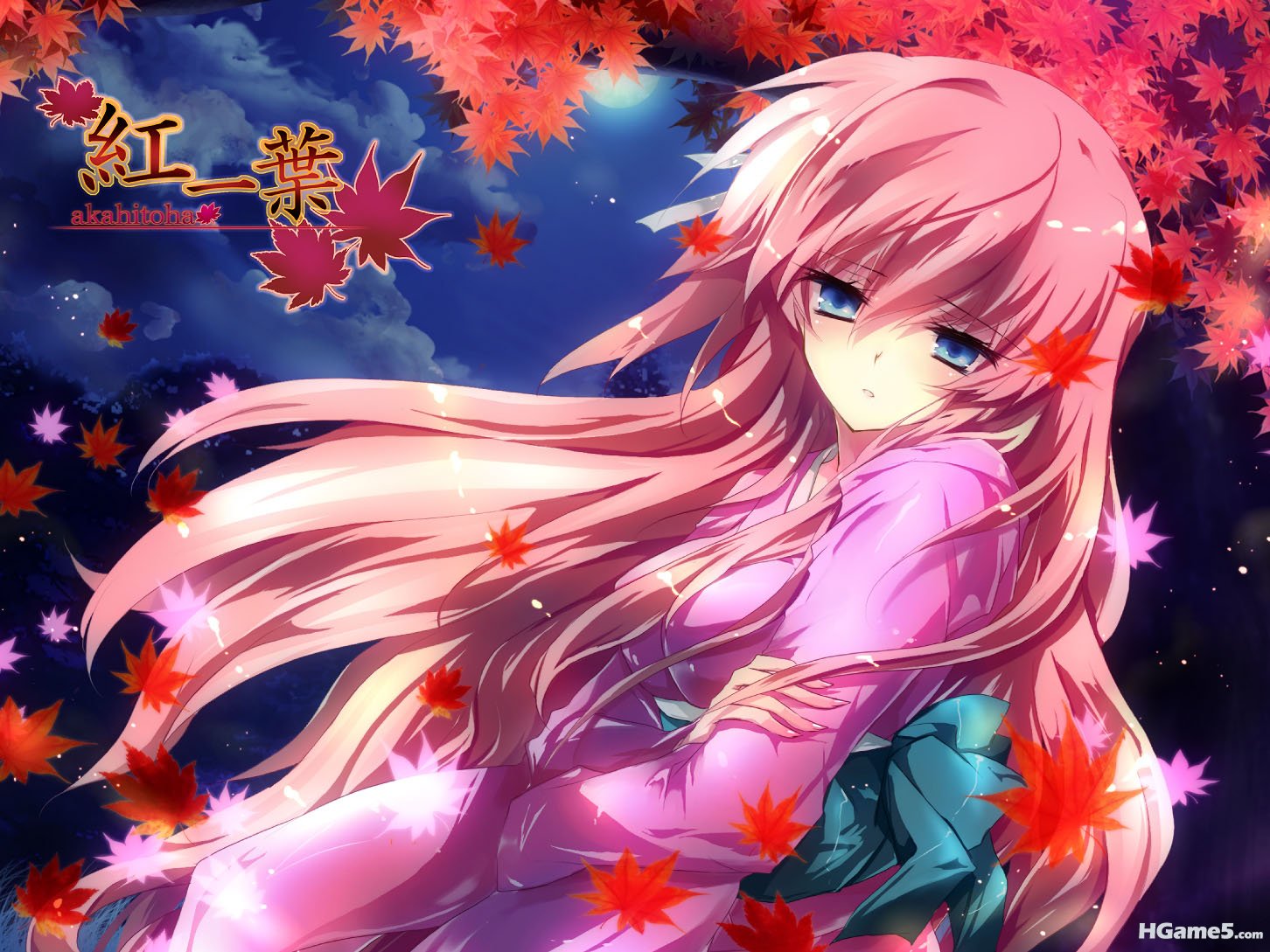 Konachan.com - 50514 autumn japanese_clothes megurine_luka tagme vocaloid.jpg