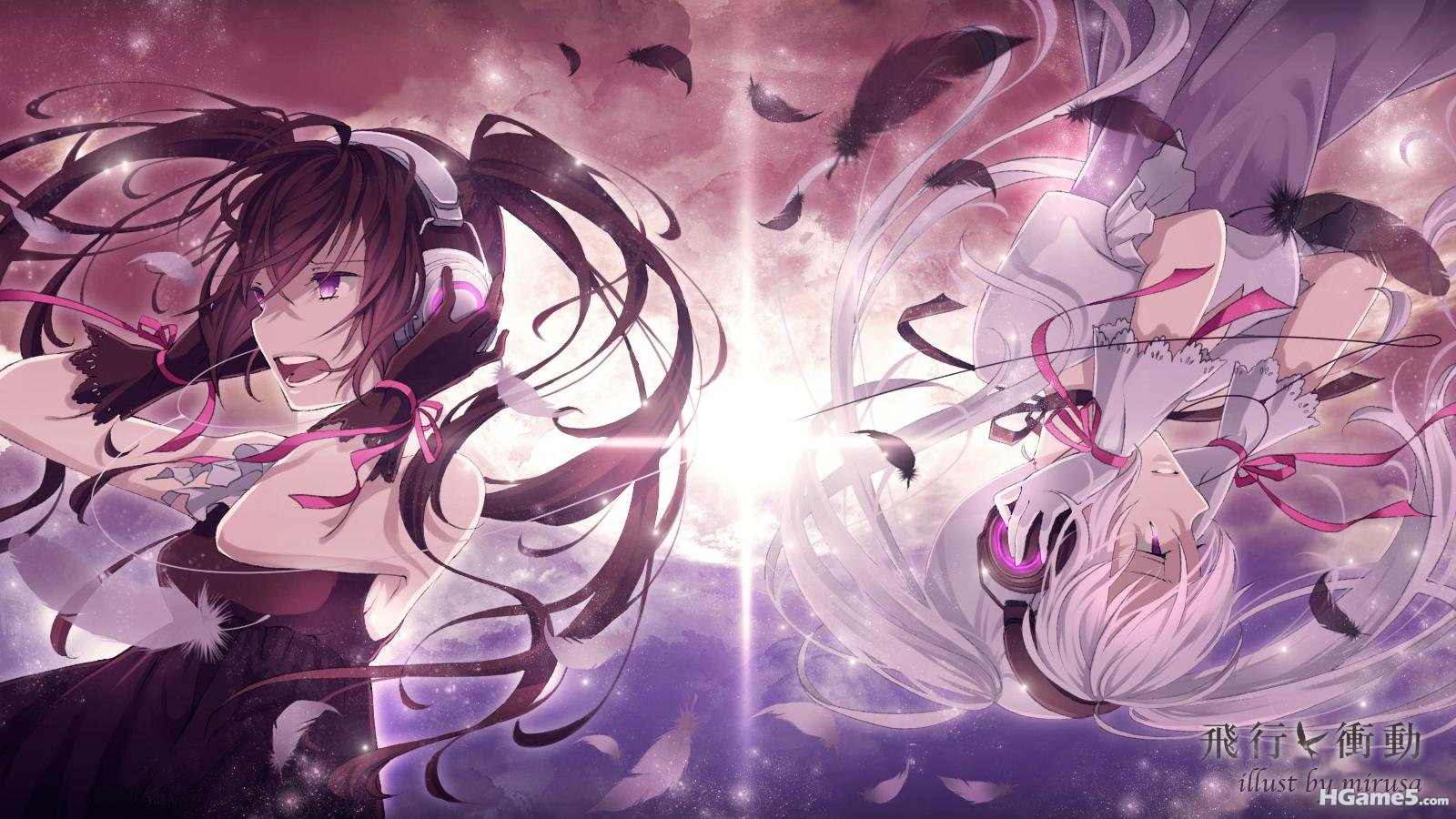 Konachan_com - 84809 hatsune_miku headphones mirusa twintails vocaloid.jpg