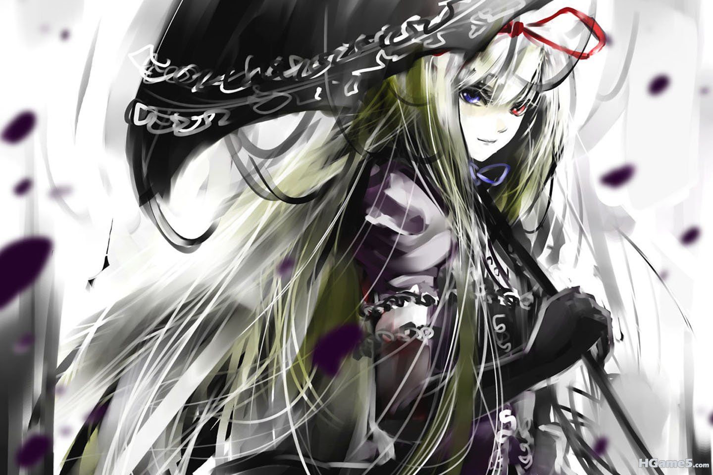 achan_com - 71527 bicolored_eyes blonde_hair blue_eyes dress gloves long_hair re.jpg