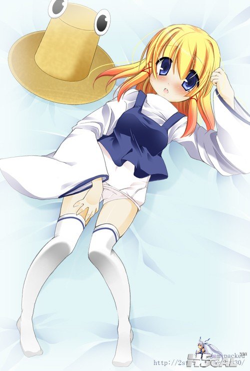 p570796_blonde_hair blue_eyes eyes hat moriya_suwako short_hair thighhighs touhou.jpg
