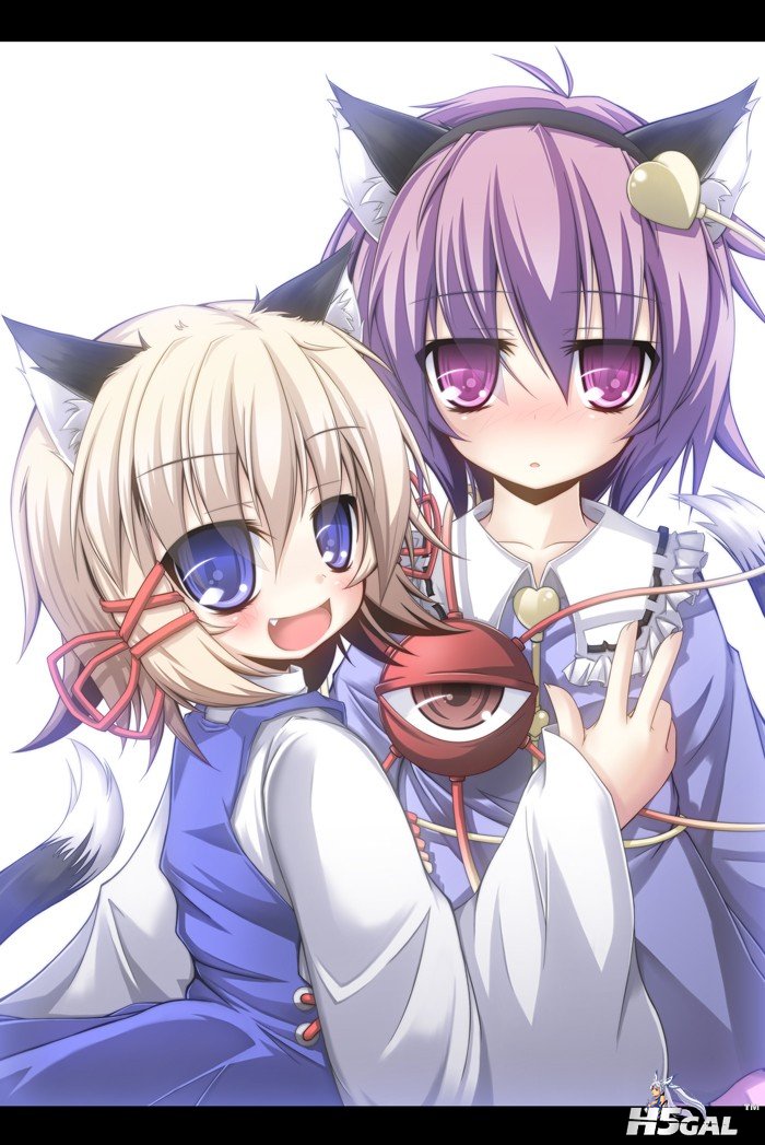 p612023_animal_ears blonde_hair blue_eyes cat_ears fang komeiji_satori moriya_su.jpg