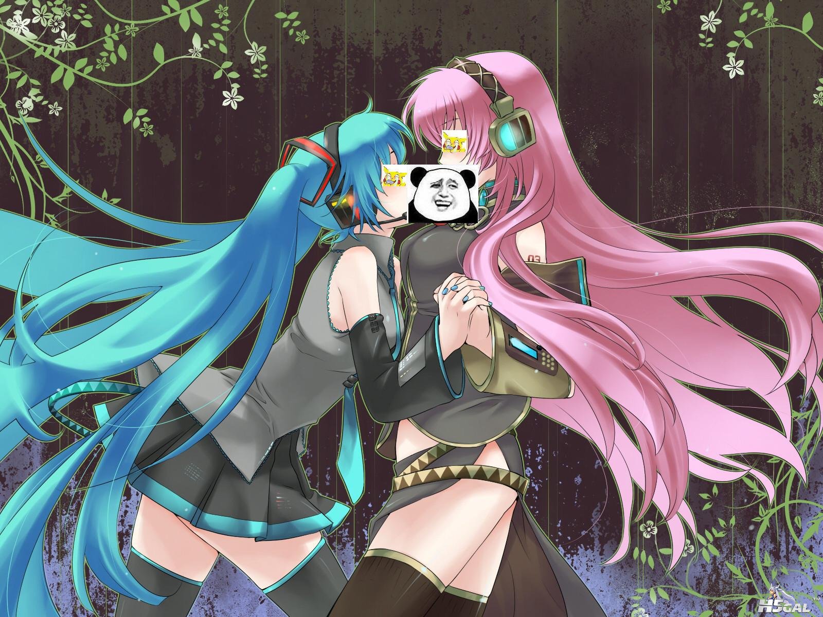 Konachan_com - 89403 2girls apple hatsune_miku megurine_luka vocaloid.jpg