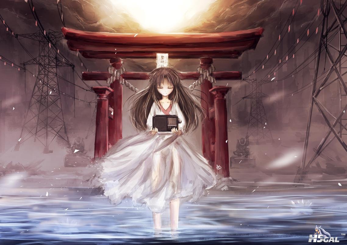 Konachan_com - 113273 arufa_(hourai-sugar) brown_hair dress hijiri_byakuren peta.jpg
