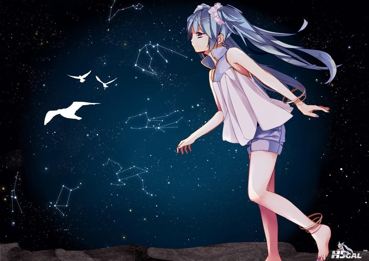 Konachan_com - 110970 animal barefoot bird blue_hair hatsuko hatsune_miku stars .jpg