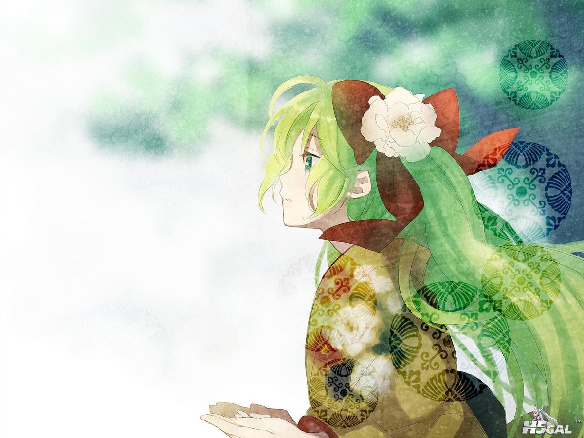 Konachan_com - 112713 bow eto_ichika flowers green_eyes green_hair hatsune_miku .jpg