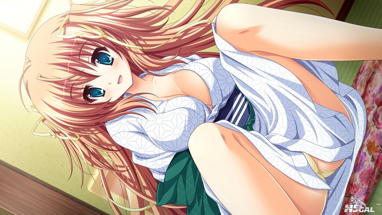 n_com - 113572 blue_eyes brown_hair game_cg higashibetsuin_rurumi long_hair pant.jpg