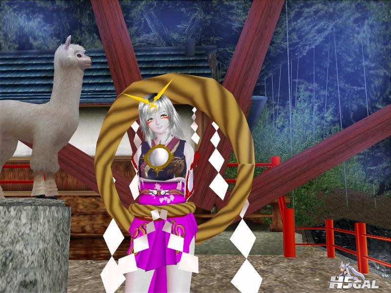 3 神社+草泥馬