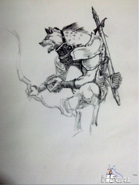练插画
