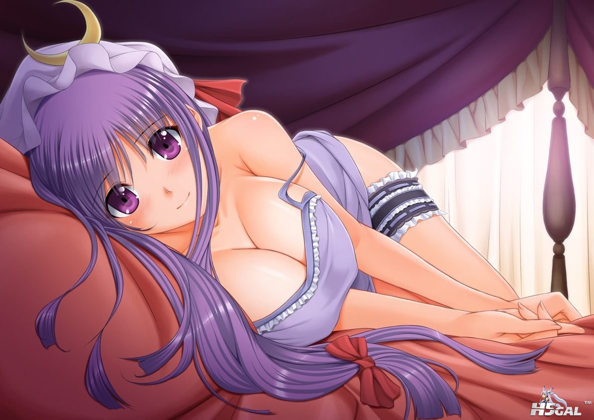 Konachan_com - 130177 patchouli_knowledge tagme touhou.JPG