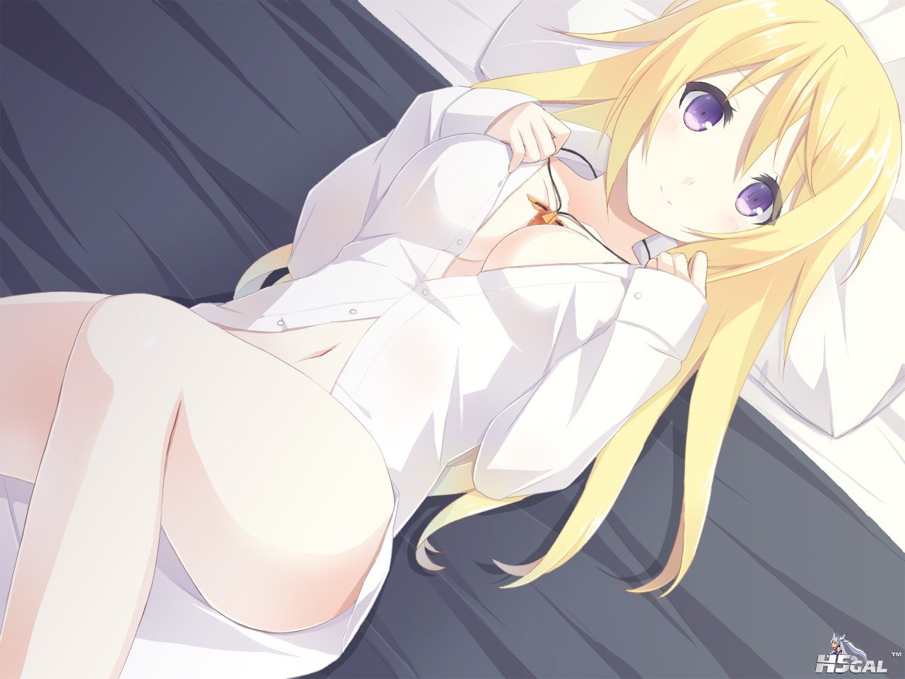 Konachan.com - 97722 blonde_hair blush charlotte_dunois cleavage infinite_strato.jpg