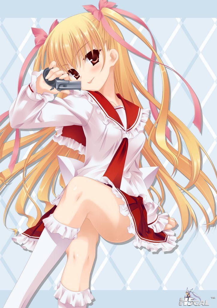 moe 110148 gun hidan_no_aria kobuichi mine_riko seifuku.jpg