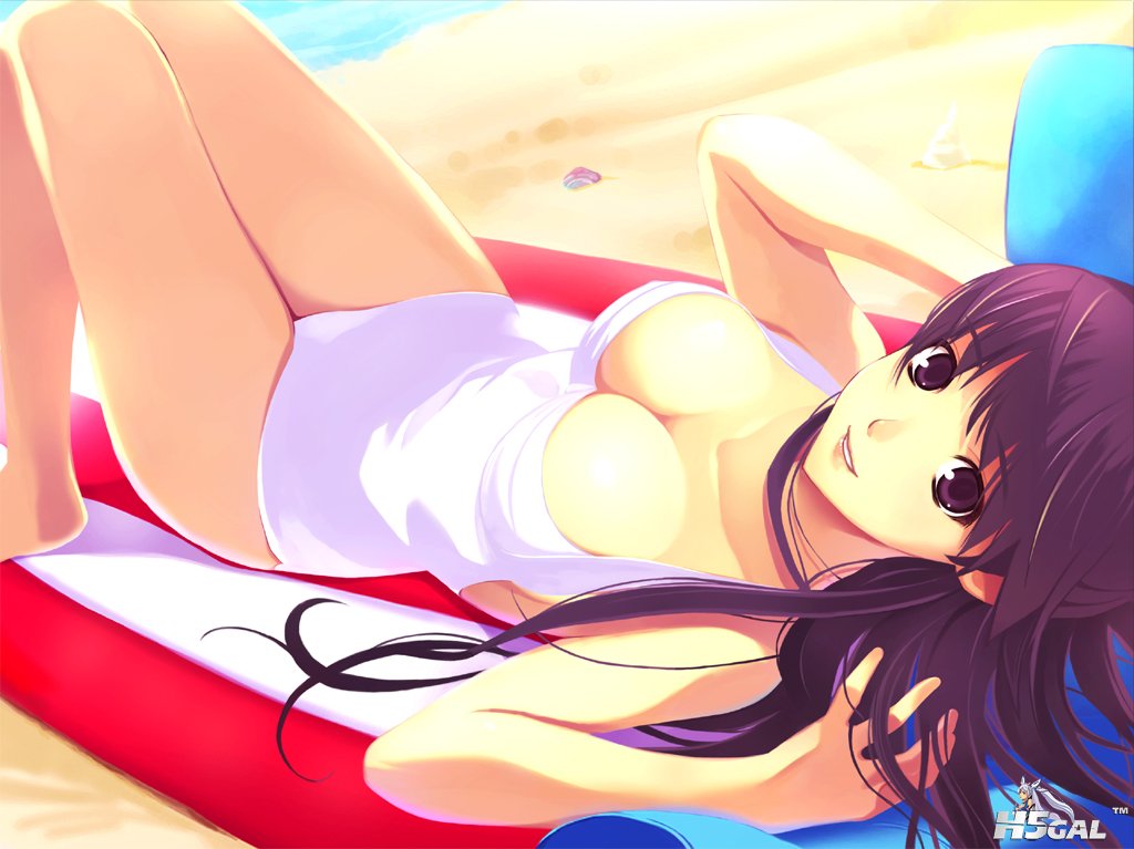 moe 145932 cleavage sukeaku_rou swimsuits.jpg