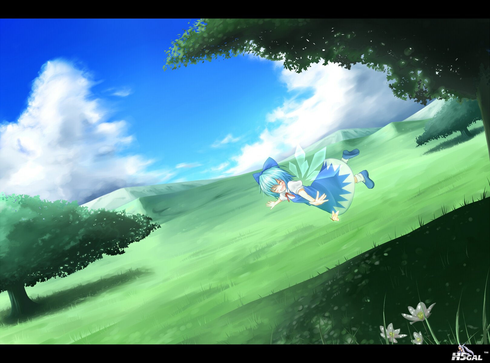 konachan 76275 cirno landscape scenic touhou.jpg
