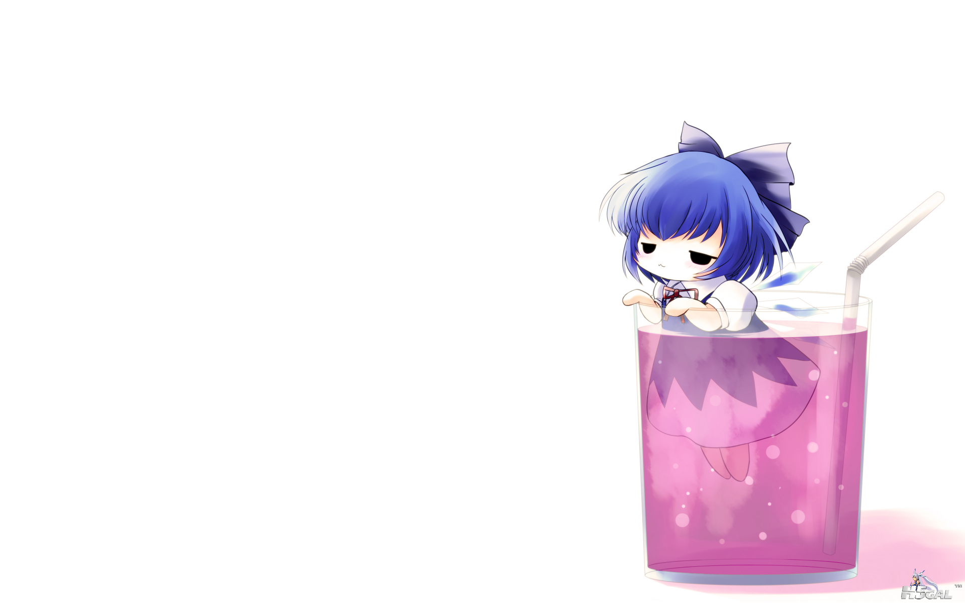 konachan 85357  3 blue_hair chibi cirno short_hair touhou white wings yume_shokunin.png
