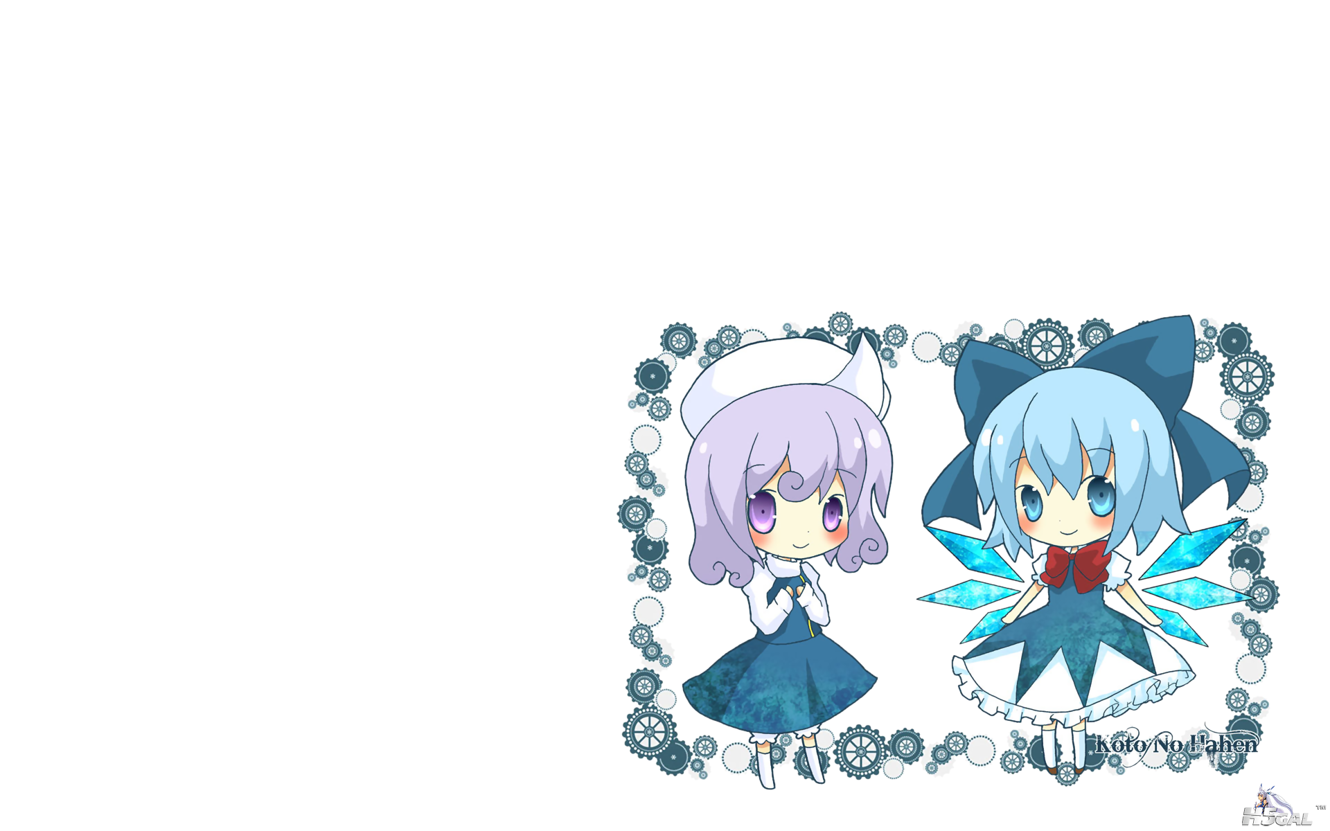 konachan 88612 2girls blush bow chibi cirno hat letty_whiterock touhou white wings.png