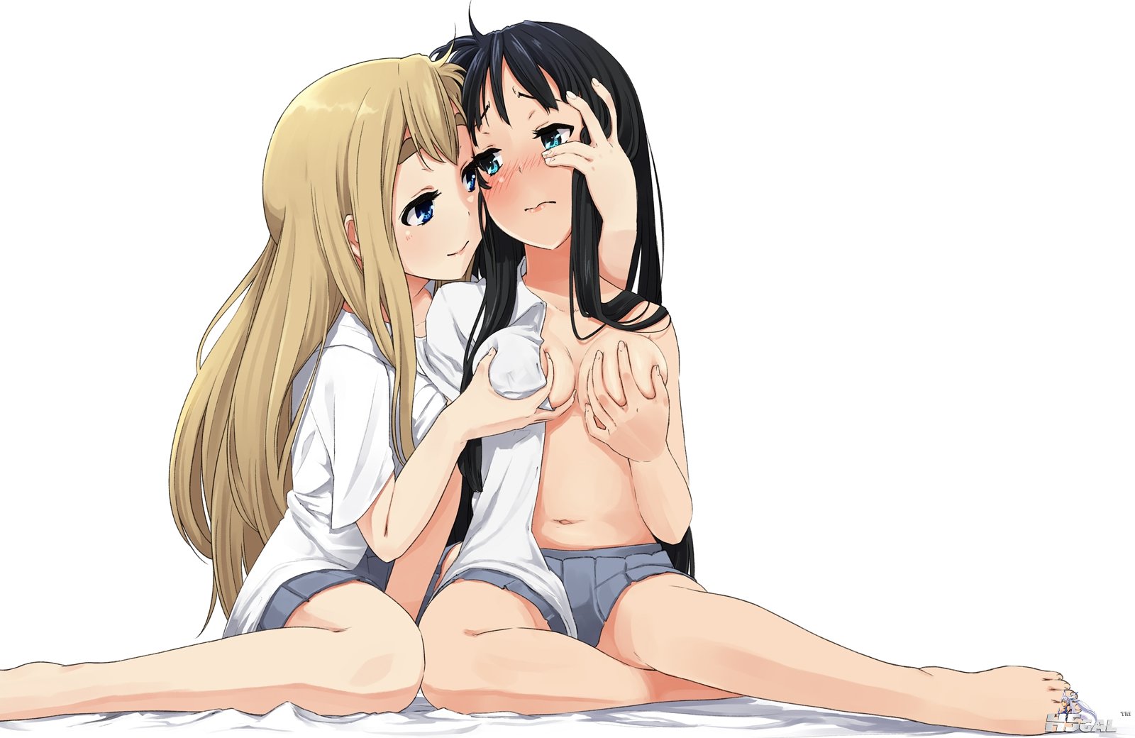 n_com - 139646 akiyama_mio barefoot breast_grab breasts k-on! kotobuki_tsumugi o.jpg
