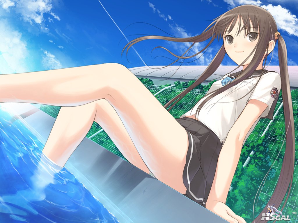 konachan 108161 black_hair fault game_cg seifuku sugiyama_mio taka_tony twintail.jpg