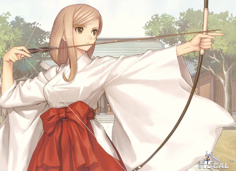 konachan 96908 bow bow_(weapon) shining_wind taka_tony touka_kureha weapon_副本.jpg