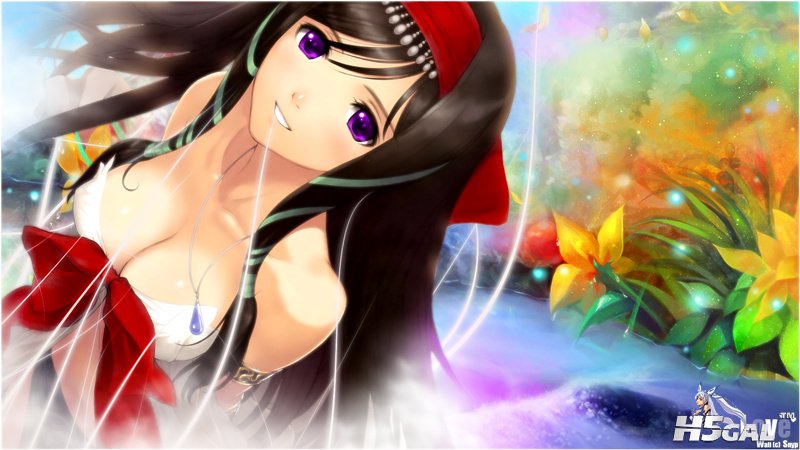 konachan 88121 cleavage purple_eyes taka_tony_副本.jpg