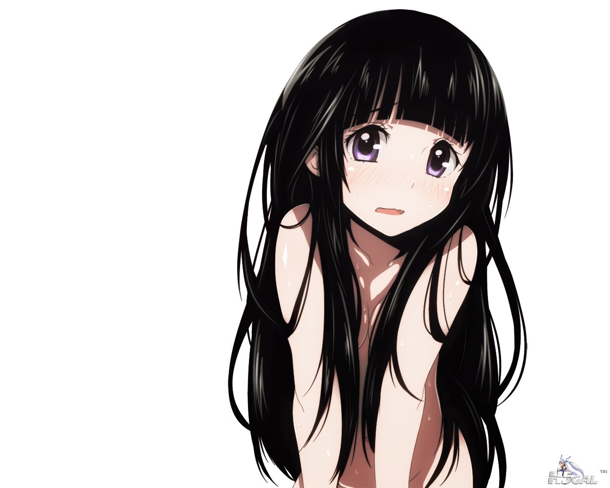 Konachan_com - 140528 black_hair blush chitanda_eru drpow hyouka nude wet white.jpg