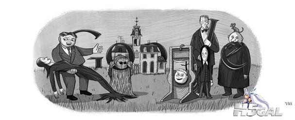 Charles Addams 漫画家 Charles Addams 100 周年诞辰.jpg
