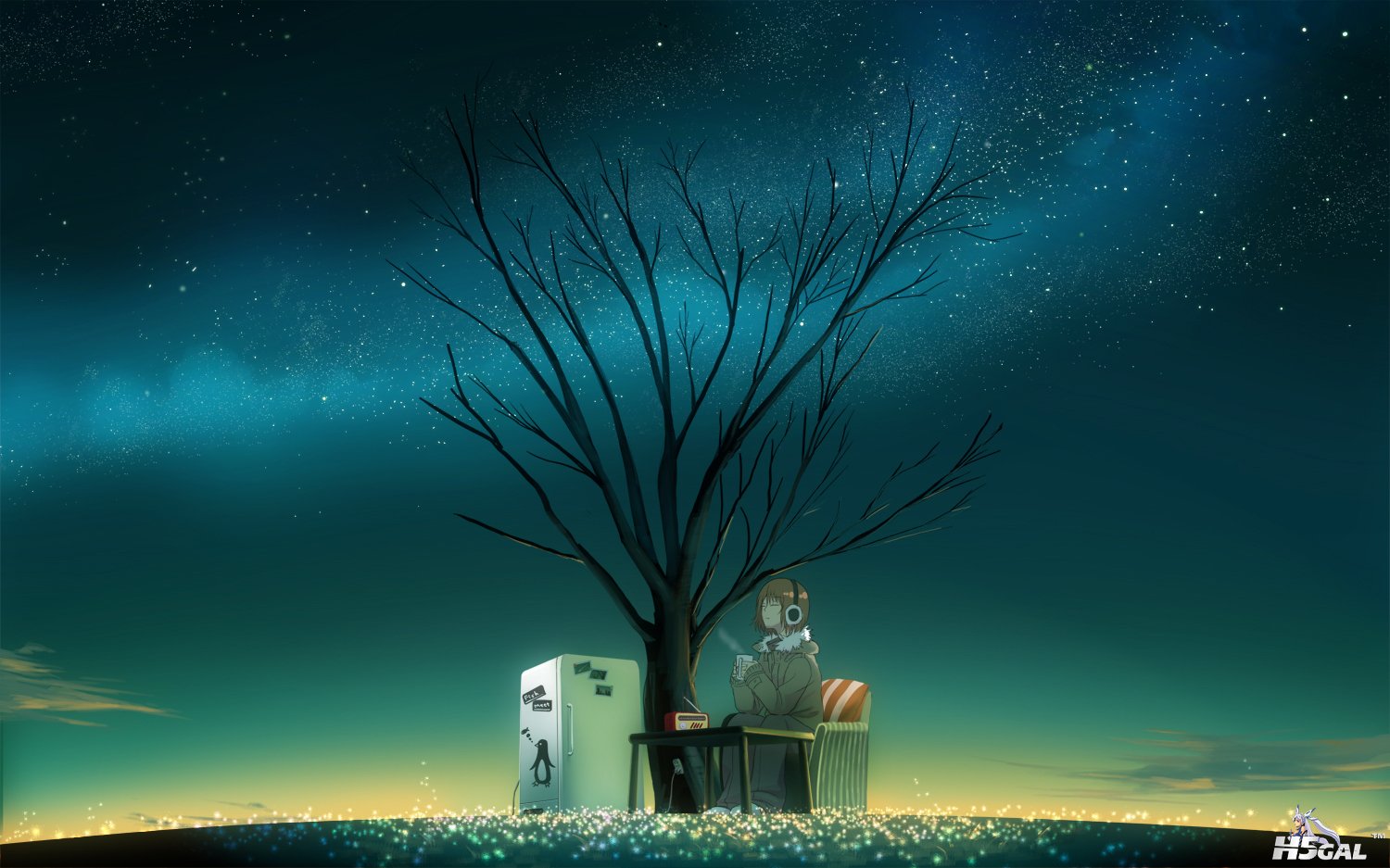 Konachan_com - 141541 drink kiyoshi_hara original scenic sky stars tree.jpg