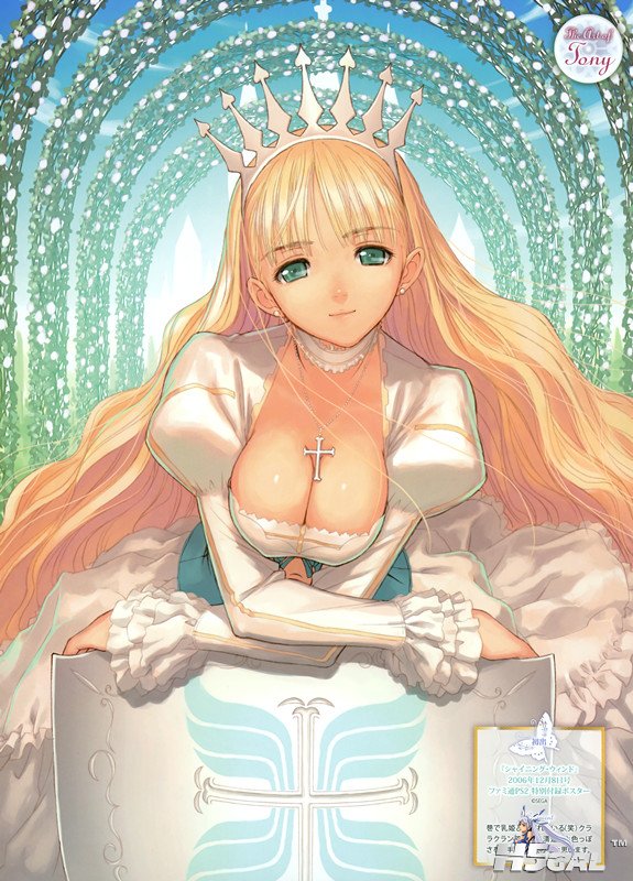yande 161750 clalaclan_philias cleavage dress shining_tears shining_wind shining.jpg