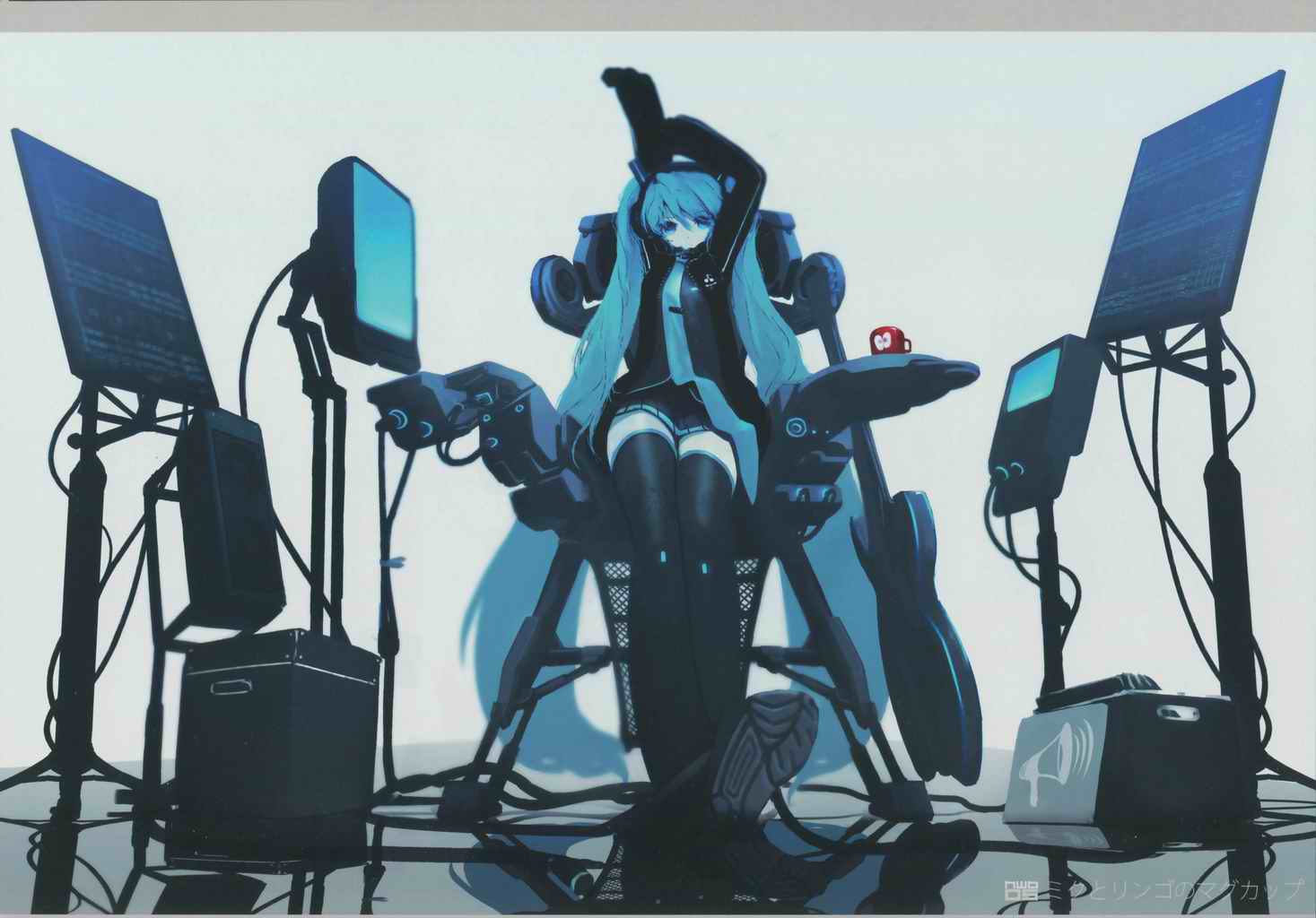moe 89024 hatsune_miku huke thighhighs vocaloid.jpg