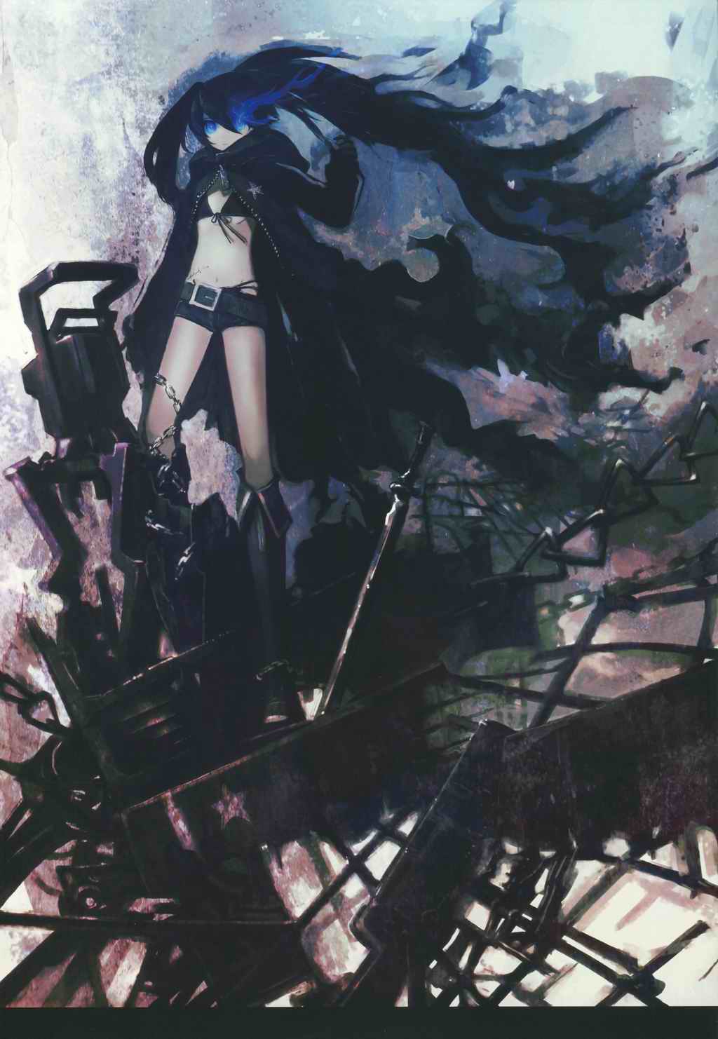 moe 94791 black_rock_shooter black_rock_shooter_(character) huke vocaloid.jpg