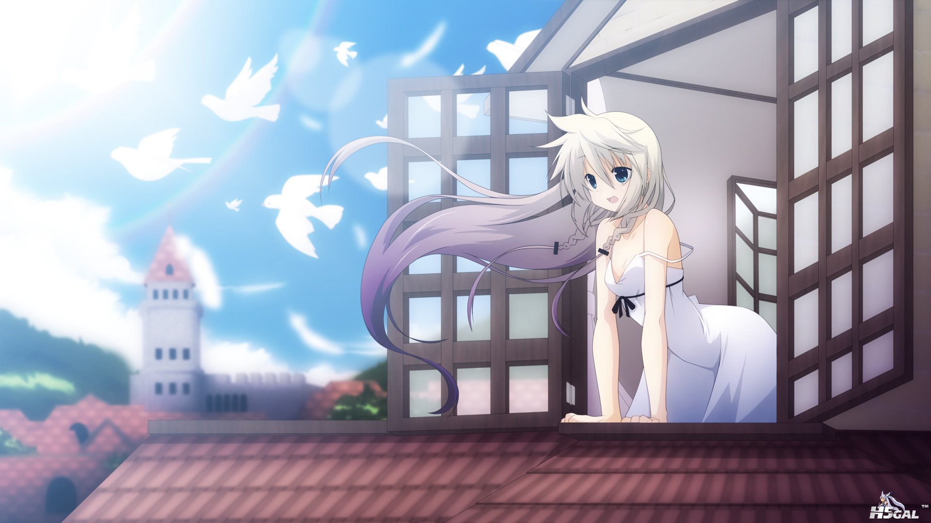 Konachan_com - 144005 animal bird ia long_hair vocaloid yuzuki_kei.jpg