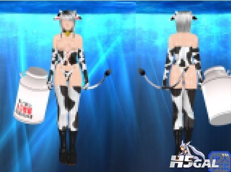 奶牛妹妹衣服