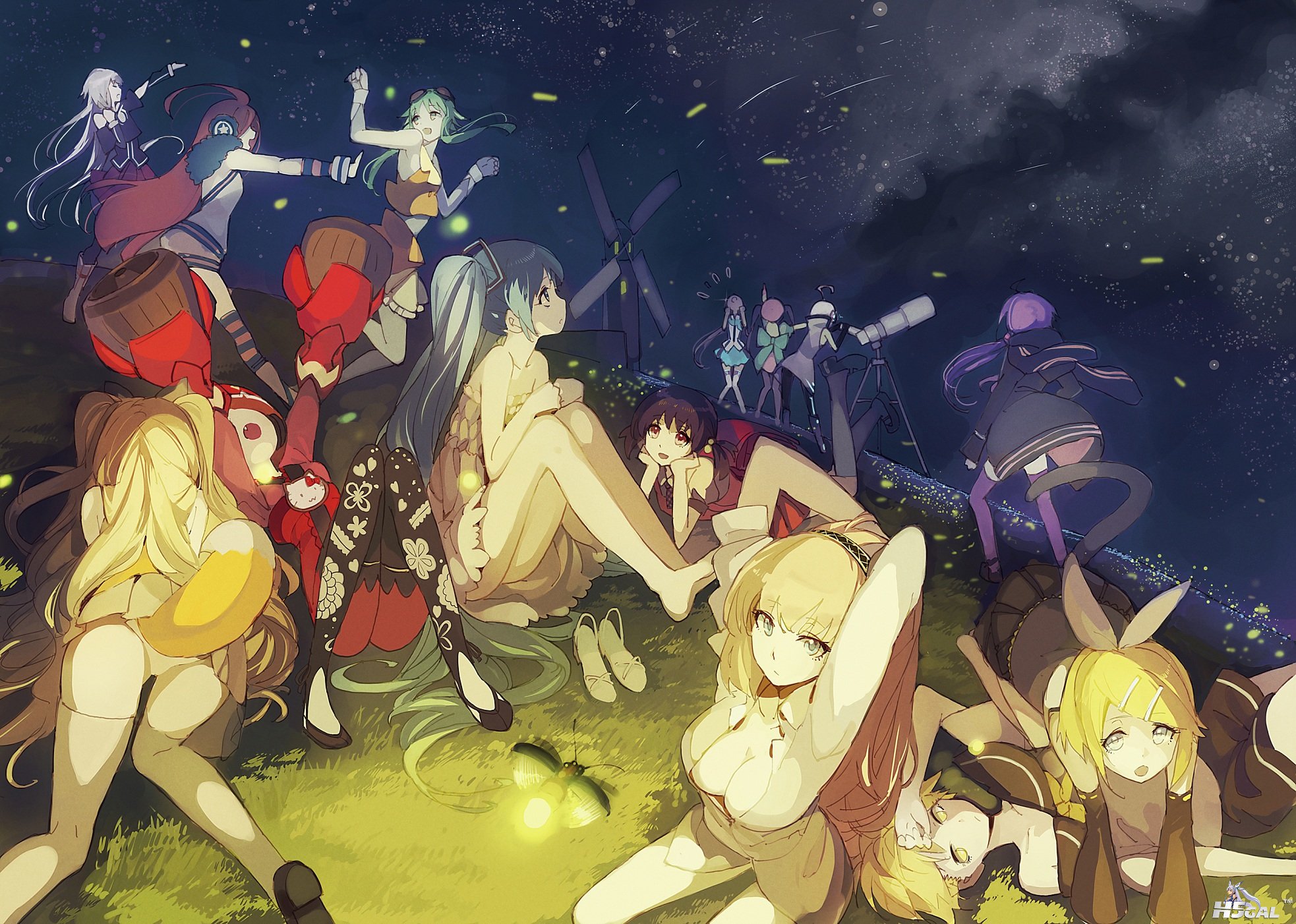 cleavage gumi hatsune_miku kagamine_len kagamine_rin lia-sama megurine_luka tagm.jpg