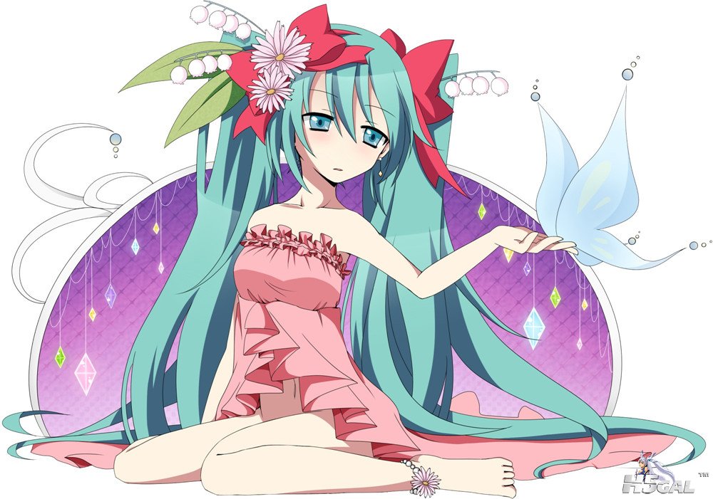 konachan 132675 aqua_eyes aqua_hair barefoot hatsune_miku nopan twintails vocalo.jpg