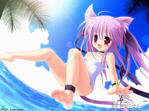 moe 80115 animal_ears nekomimi swimsuits wall** yokuran.jpg