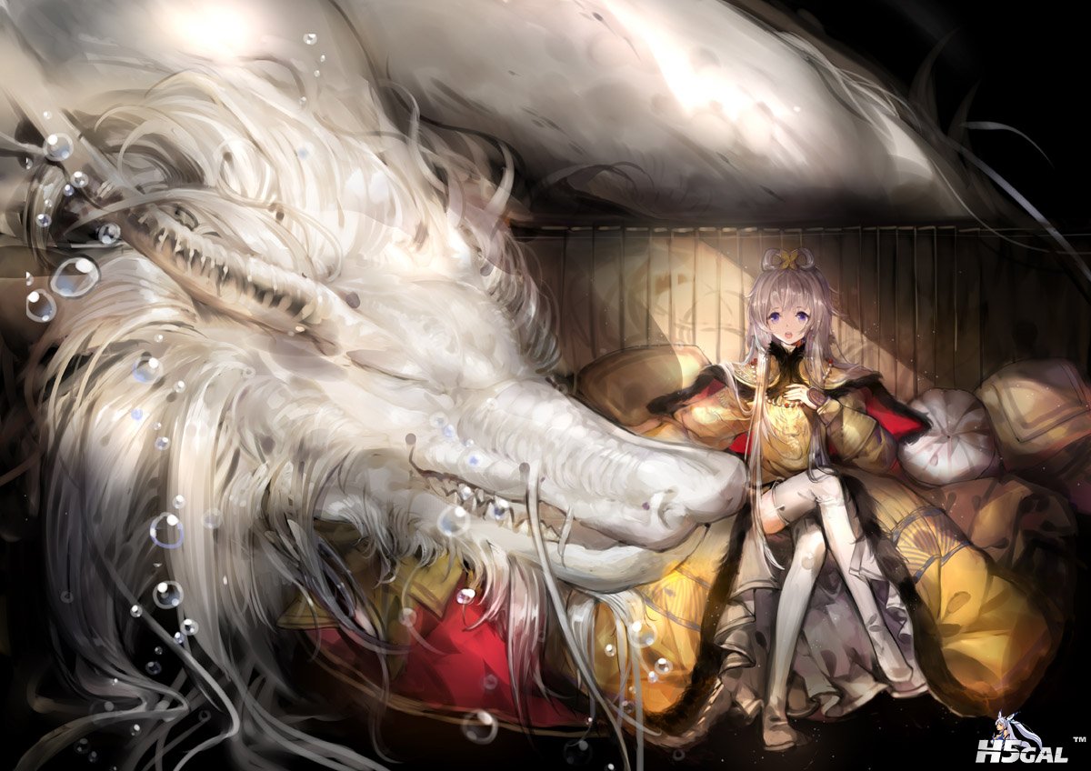 Konachan_com - 148804 bubbles crown dragon gray_hair luo_tianyi susu vocaloid.jpg