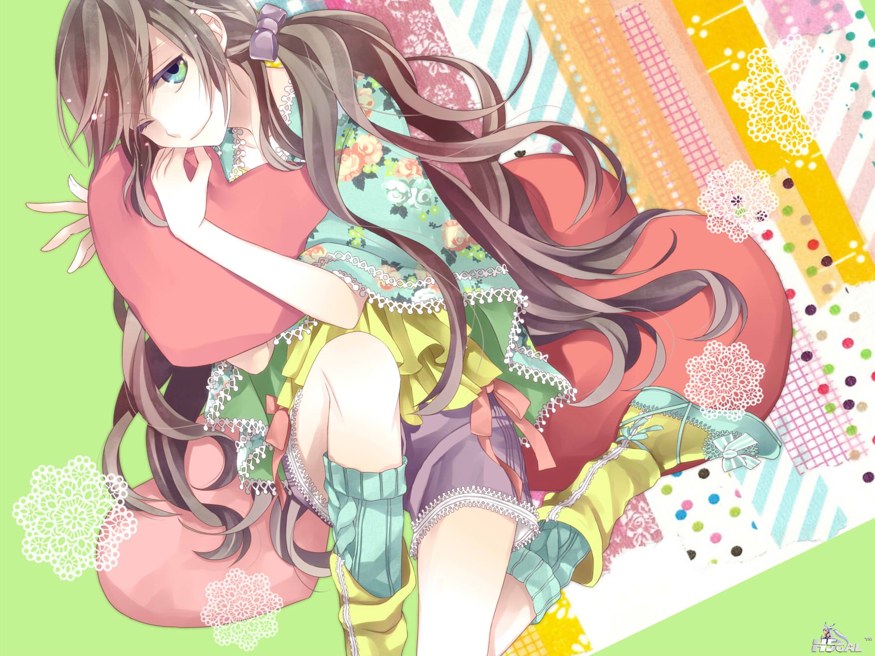Konachan_com - 86869 blue_eyes brown_hair macco original tagme wink.jpg