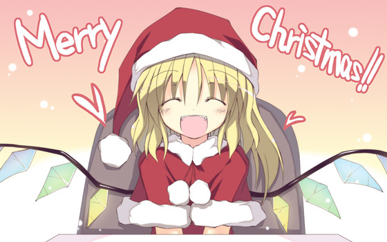 Konachan_com - 91111 blonde_hair christmas flandre_scarlet santa_costume santa_h.jpg