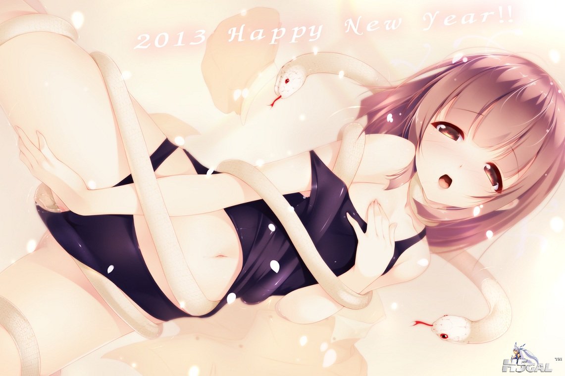 40 animal bakemonogatari blush bondage brown_eyes brown_hair mogu monogatari_(se.jpg